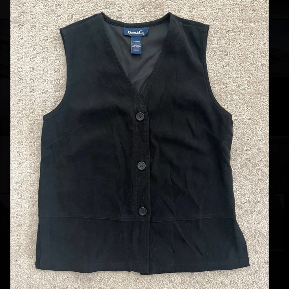 Black Women's Vintage vest